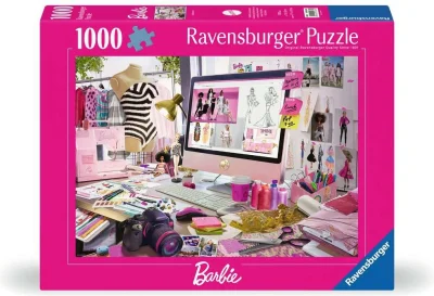 Puzzle Ravensburger 1000 dílků Barbie: Módní ikona