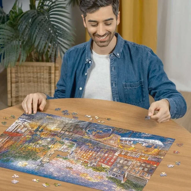 Puzzle Ravensburger 1000 dílků Amsterdam