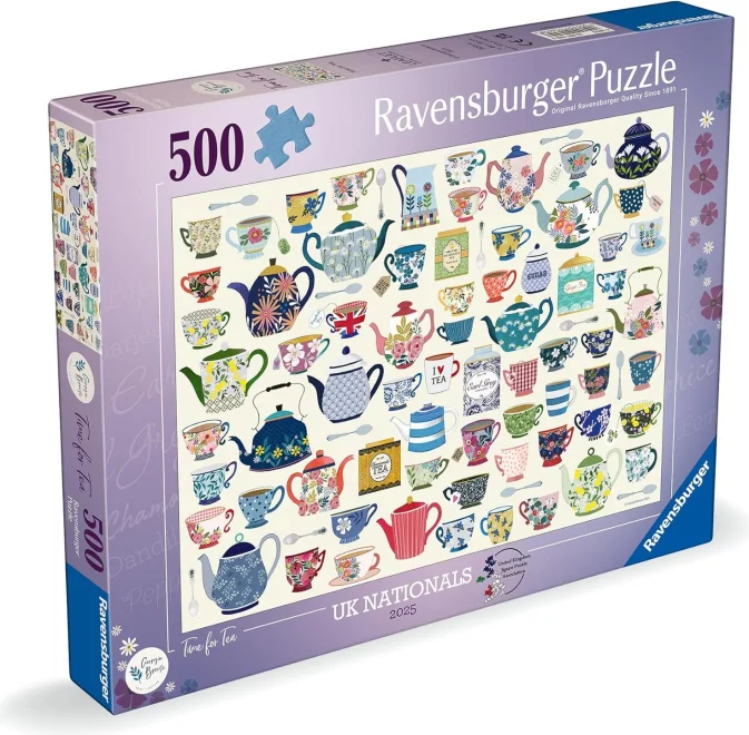 Puzzle Ravensburger 500 dílků Čas na čaj