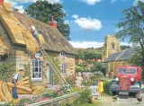Puzzle Ravensburger 4x500 dílků Happy Days č. 9: Život na vesnici