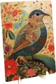 Dřevěné puzzle Moxy se stojánkem Ptáček 121 dílků