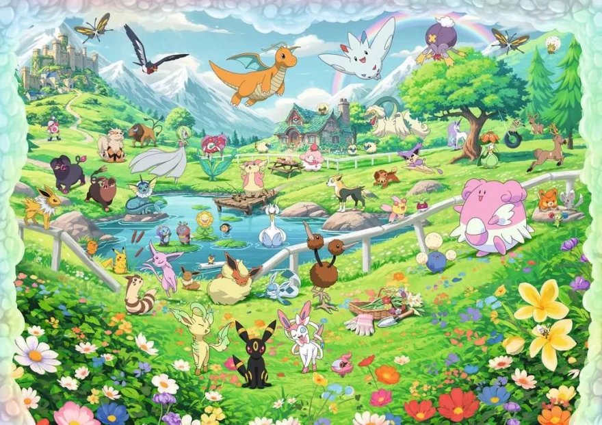 Puzzle Ravensburger 40320 dílků Pokémon