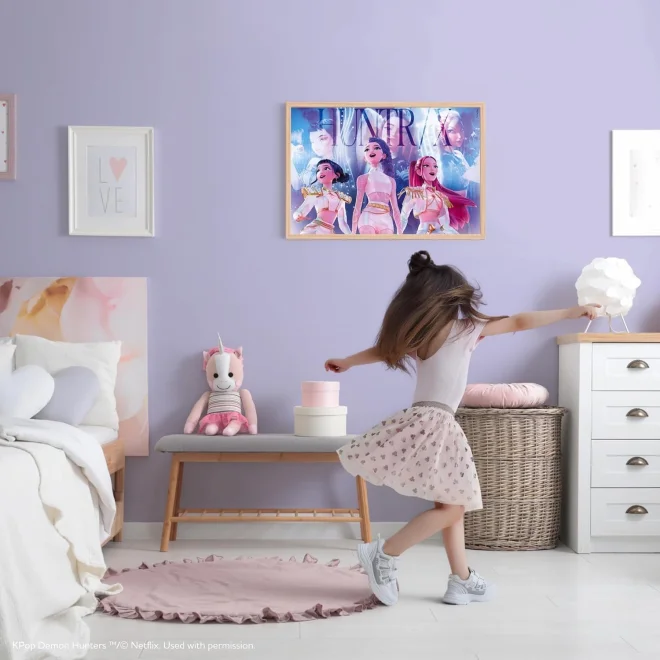 Puzzle pro děti Clementoni 104 dílků K-pop: Lovkyně démonů - Huntrix