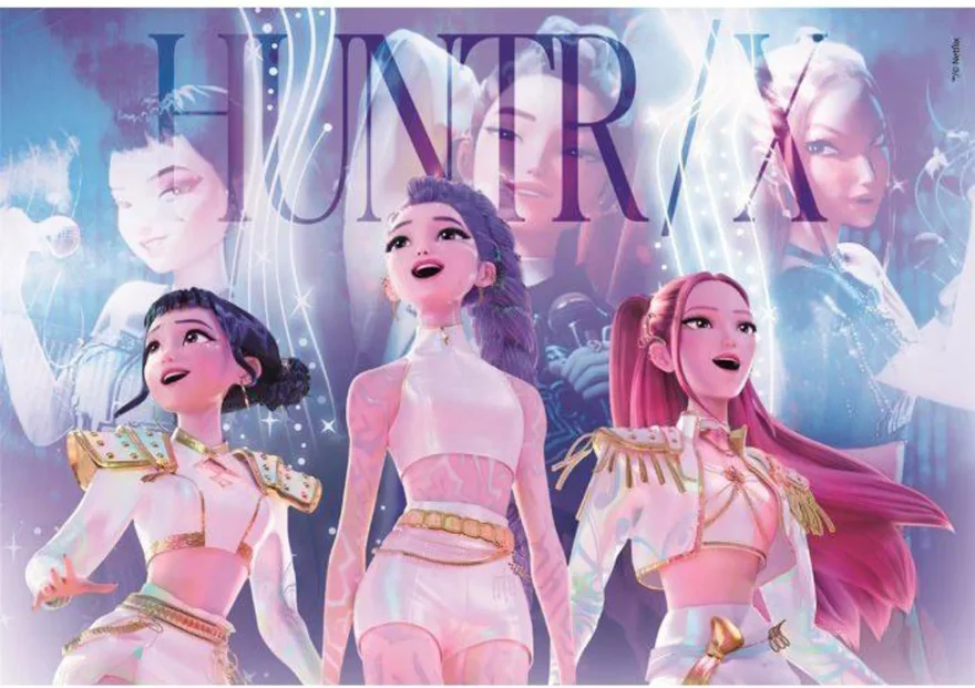 Puzzle pro děti Clementoni 104 dílků K-pop: Lovkyně démonů - Huntrix