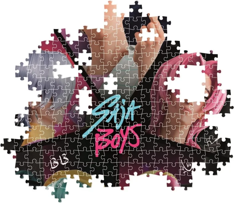 Puzzle Clementoni 500 dílků K-pop: Lovkyně démonů - Saja Boys