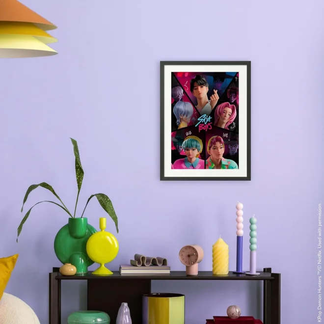 Puzzle Clementoni 500 dílků K-pop: Lovkyně démonů - Saja Boys
