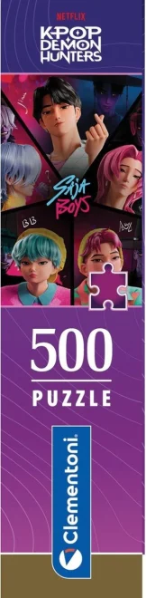 Puzzle Clementoni 500 dílků K-pop: Lovkyně démonů - Saja Boys