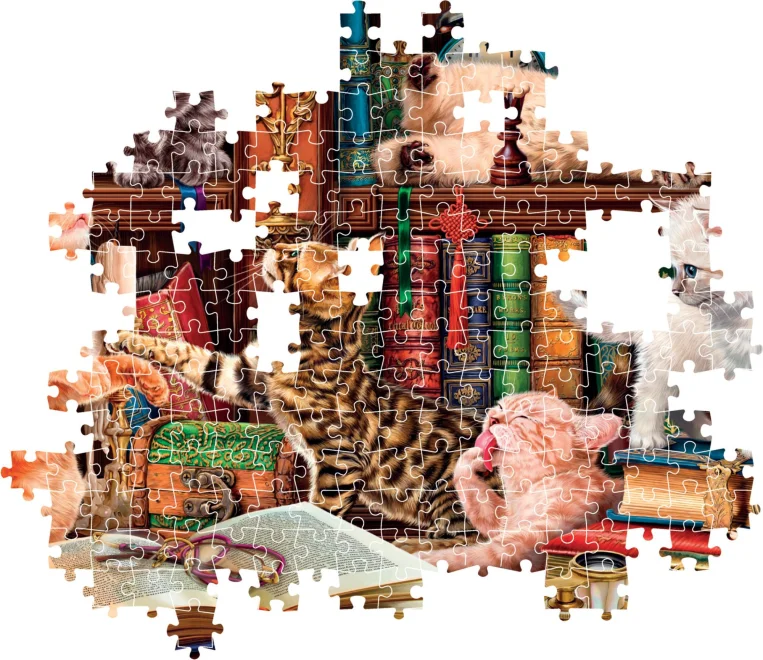 Puzzle Clementoni 1000 dílků Zvědavé vousky