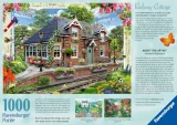 Puzzle Ravensburger 1000 dílků Country Cottage č. 13 - Domek u dráhy