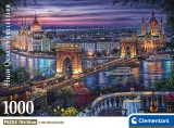 Puzzle Clementoni 1000 dílků Světla Dunaje