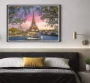 Puzzle Clementoni 3000 dílků Železná dáma v růžovém