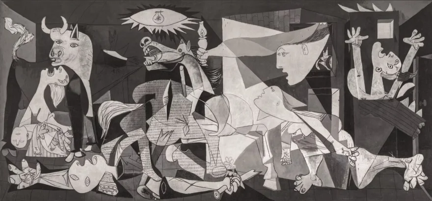 Panoramatické puzzle Clementoni 13200 dílků Guernica