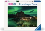 Puzzle Ravensburger 1000 dílků Polární záře nad Hamnøy, Norsko
