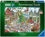 Puzzle Ravensburger 1000 dílků Ray's Comic – Vánoce