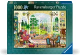 Puzzle Ravensburger 1000 dílků Pokoj s výhledem do letní zahrady