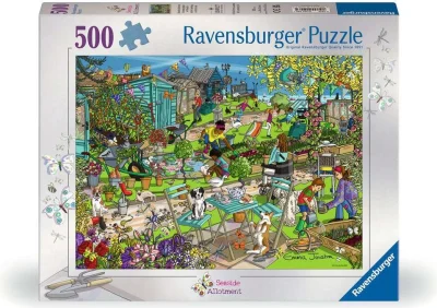 Puzzle Ravensburger 500 dílků Zahrádkářská osada u moře