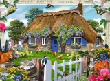 Puzzle Ravensburger 4x500 dílků Happy Days č. 10 - Venkovské zahrady