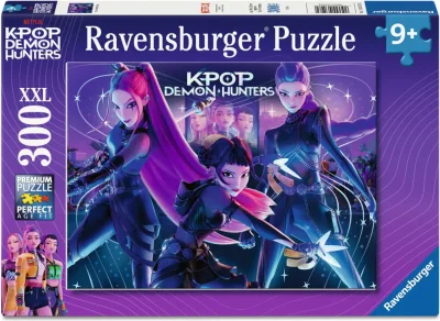 Puzzle Ravensburger 300 dílků XXL K-pop: Demon Hunters - Rumi, Mira & Zoey