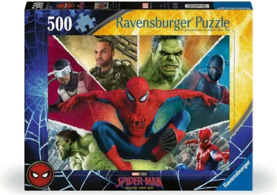 Puzzle Ravensburger 500 dílků Spider-Man: Zbrusu nový den