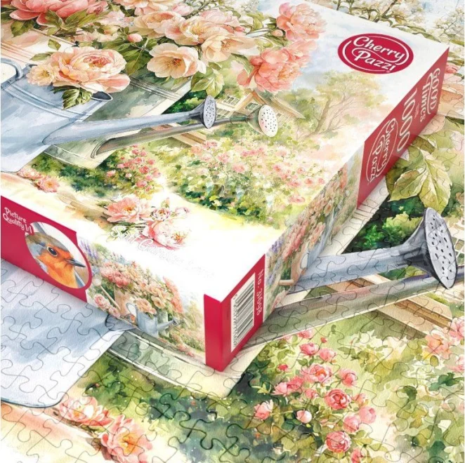 Puzzle Cherry Pazzi 1000 dílků Něžná zahradní láska