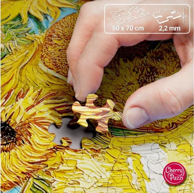 Puzzle Cherry Pazzi 1000 dílků Kočka a umění