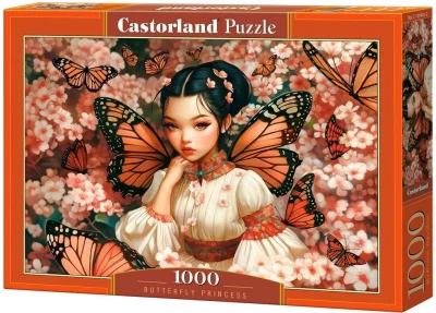Puzzle Castorland 1000 dílků Motýlí princezna