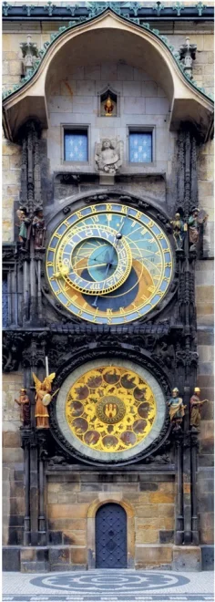 Vertikální puzzle Dino 75 dílků Travel Czechia: Staroměstský orloj