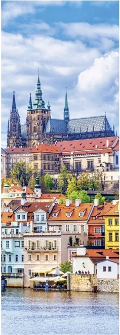 Vertikální puzzle Dino 75 dílků Travel Czechia: Pražský hrad