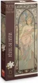Vertikální puzzle Dino 75 dílků Alfons Mucha – Probuzení rána