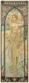 Vertikální puzzle Dino 75 dílků Alfons Mucha – Záře dne