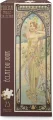 Vertikální puzzle Dino 75 dílků Alfons Mucha – Záře dne