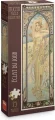 Vertikální puzzle Dino 75 dílků Alfons Mucha – Záře dne
