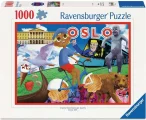 Puzzle Ravensburger 1000 dílků Turista, Oslo