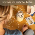 3D puzzle Ravensburger  Váza krémově žlutá 162 dílků