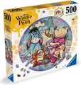 Kulaté puzzle Ravensburger 500 dílků Medvídek Pú