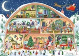 Puzzle Ravensburger 1000 dílků Santova dílna