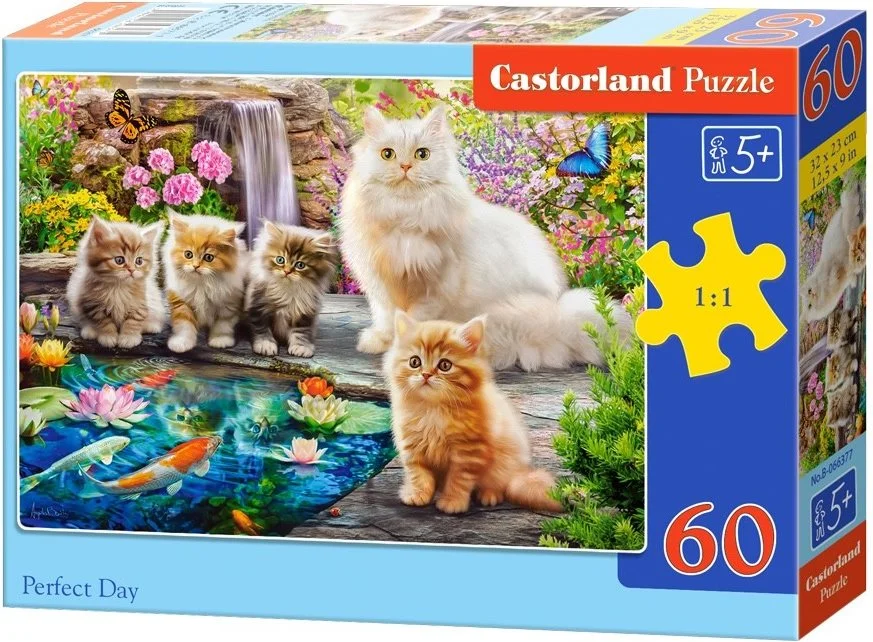 Puzzle pro děti Castorland 60 dílků Skvělý den