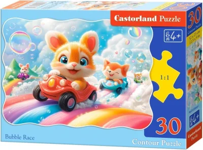 Puzzle pro děti Castorland 30 dílků Závod v bublinkách