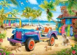Puzzle pro děti Castorland 180 dílků Útěk na pláž