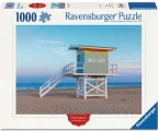 Puzzle Ravensburger 1000 dílků Pláž Deauville, Francie