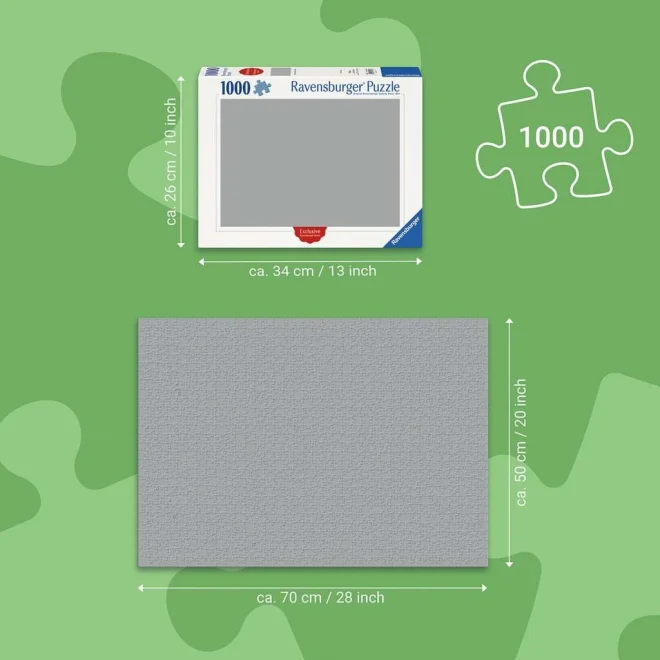 Puzzle Ravensburger 1000 dílků Rostock v noci, Německo