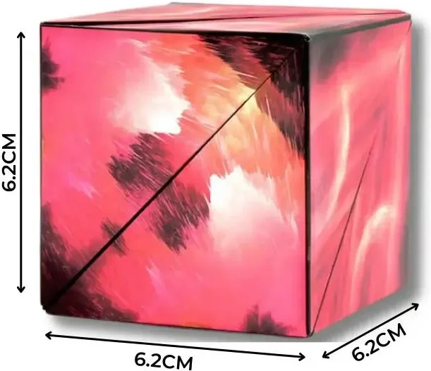 Magnetická kostka Magic Cube  Červánková záře