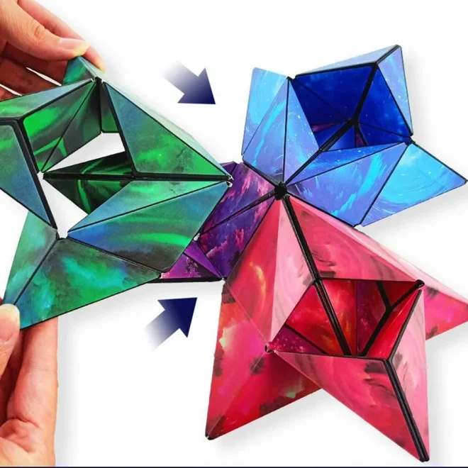 Magnetická kostka Magic Cube  Červánková záře