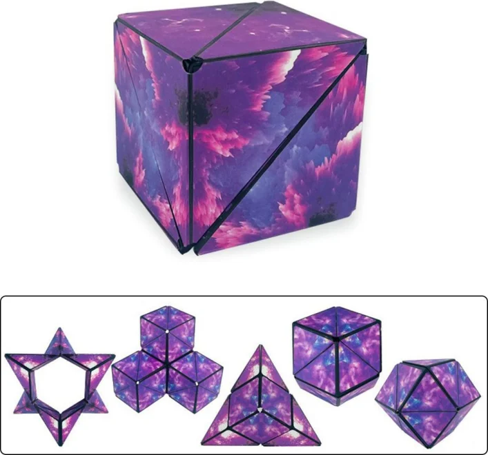 Magnetická kostka Magic Cube  Galaktická mlhovina