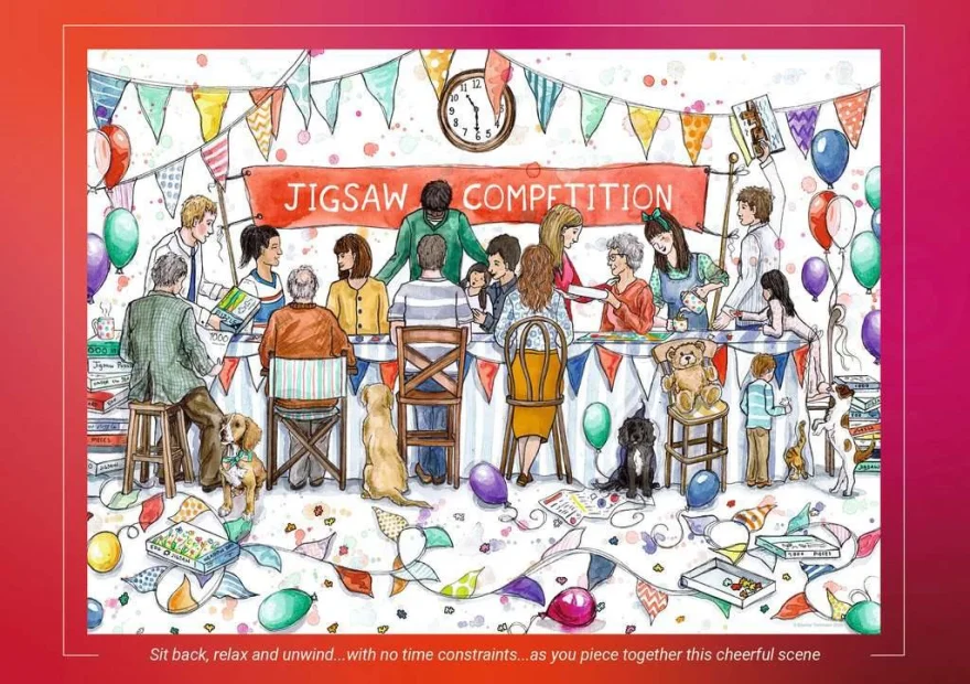 Puzzle Ravensburger 500 dílků Puzzle komunita - UK Nationals 2026