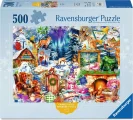 Puzzle Ravensburger 500 větších dílků Mrazivá zima