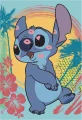 Puzzle pro děti Dino 24+48 dílků Zamilovaný Stitch 2v1