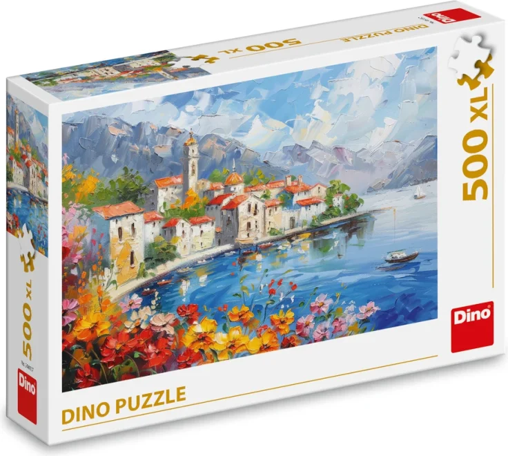 Puzzle Dino 500 XL dílků Malovaná zátoka