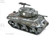 Kovové 3D puzzle Metal Earth  Premium Series - Tank M4 Sherman