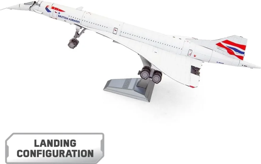 Kovové 3D puzzle Metal Earth  Premium Series - Concorde